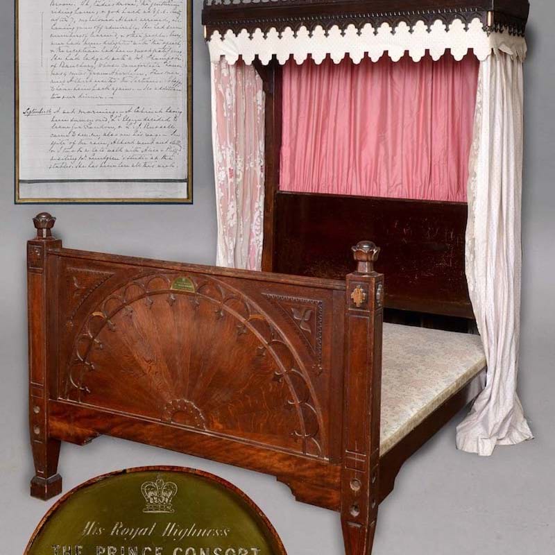 Bidders all wide awake for 'Royal' Bed...