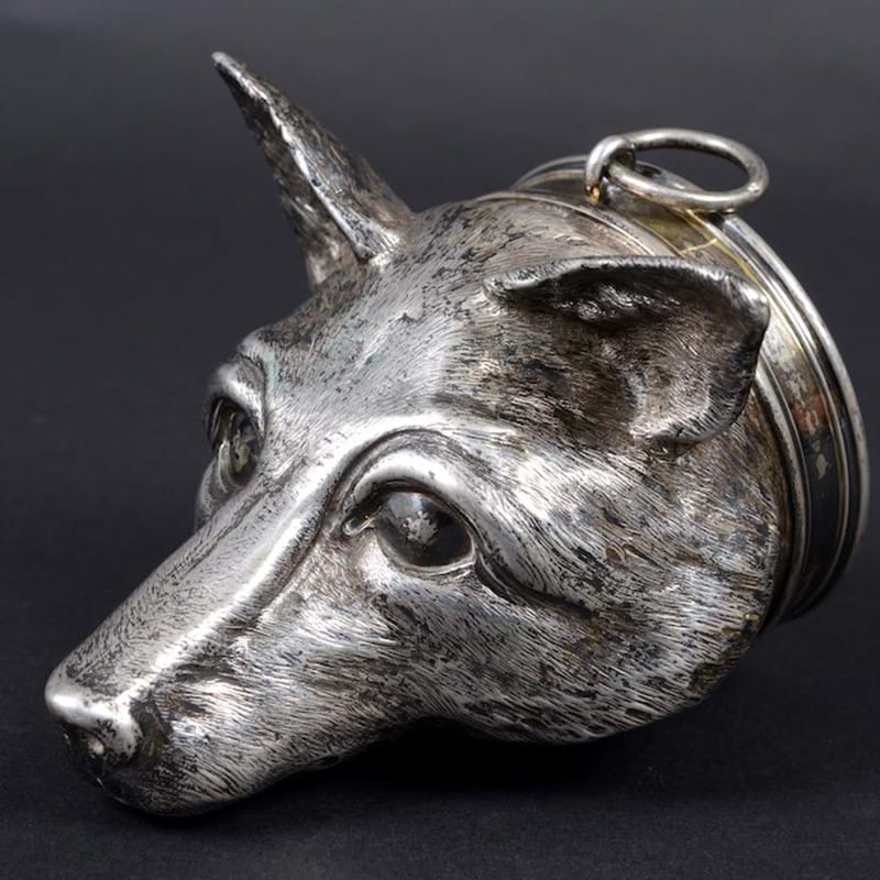 Fox mask caught by silver hunters for £5000 in 470-lot sale...